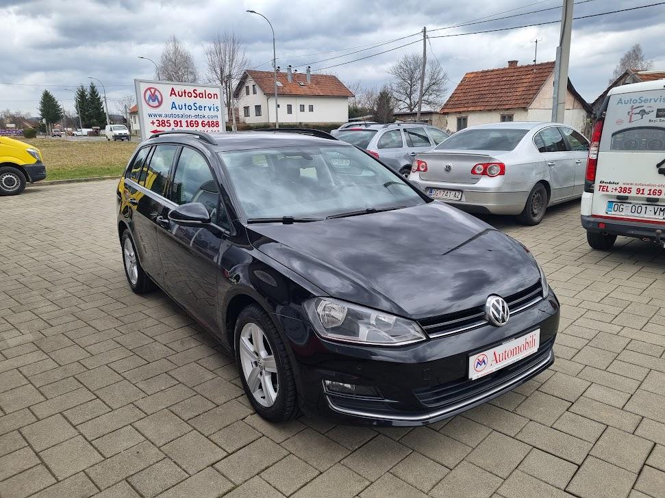 VW Golf 7 Variant 1,6 TDI, koža-alcantara